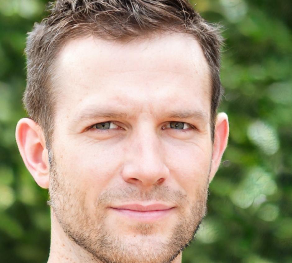 Dougal Pemberton reviewing pitch decks with founders